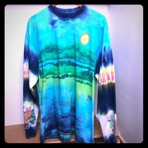One of a Kind Tie Dye Design - Long-sleeve T-shirt